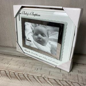 Baby Baptism Picture Frame